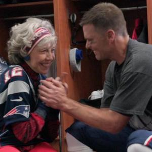 Lily Tomlin and Tom Brady in a scene from “80 For Brady” opening Friday, March 24 at the Lincoln Theater. Courtesy of the venue