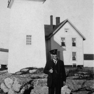 Hendricks Head Keeper Charles Knight. Courtesy of Elaine Jones