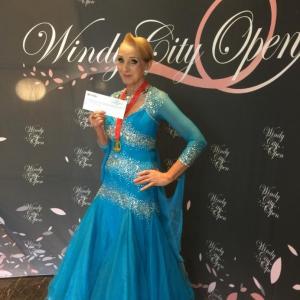Alina Blakesley’s winning smile says it all; this ballroom dancer is a winner. Courtesy of Mrs. Blakesley Alina Blakesley