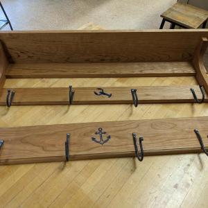 Finished coatboards. CANDI JONETH/Boothbay Register