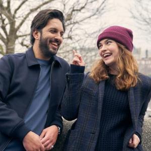 Shazad Latif and Lily James star in “What’s Love Got To Do With It” opens May 5 at Harbor Theater. Courtesy of the venue