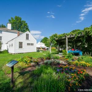 Pownalborough Court House in Dresden is one stop on Lincoln County Historical Association's summer garden tour. Photo by Bob Bond