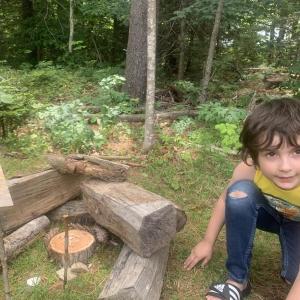 A participant in the “Our Sense of Place” camp. Courtesy photo