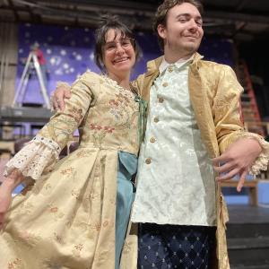 Meg Tschaikowsky and Christopher Jamieson, two ensemble members in "Cinderella.” Opening night is Friday at Lincoln Theater. Courtesy of the venue