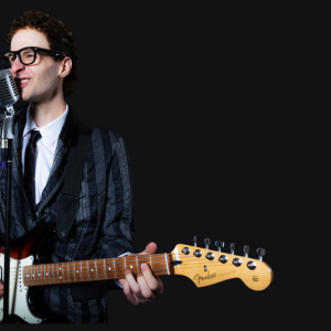 Andrew Harvey as Buddy Holly at MSMT. Jared Morneau Photography