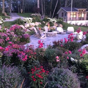 This spectacular garden in East Boothbay will be featured on the Boothbay Region Garden Club’s Home and Garden Tour July 21. Courtesy photo