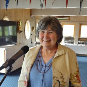 Irene Fowle, new president of the Boothbay Region Garden Club