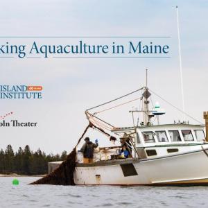 A free event at Lincoln Theater on Thursday, June 15. Courtesy of: Island Institute