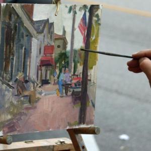 Newly created art by plein air artists will be revealed at a reception, 4-7 p.m., on Saturday, June 17 at the Maine Art Gallery in Wiscasset.