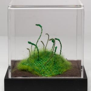 “Essence of Seeded Moss” - 4x4x4 - Stephanie Crossman Designs Stephanie Crossman Designs
