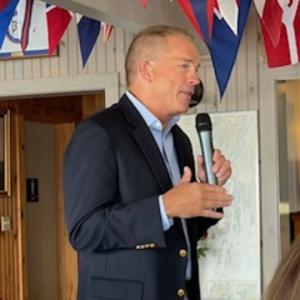 Dr. Robert Hunold, featured speaker at St. Andrews Auxiliary's Recognition Luncheon. Courtesy photo