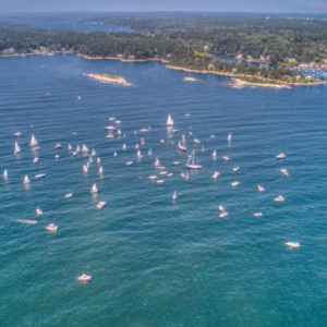 113 boats on the Sheepscot. Courtesy of Jonne Trees Media