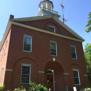 Lincoln County Courthouse in Wiscasset. FRITZ FREUDENBERGER/Boothbay Register