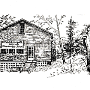 Drawing by Diane Spofford Randlett