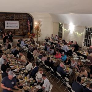 Boothbay Harbor Region Chamber of Commerce holds the 2023 awards dinner at Boothbay Railway Village Oct. 12. CANDI JONETH/Boothbay Register