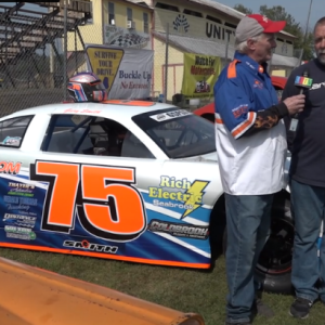 Host Dan Ayotte interviews driver Gary Smith as part of the Unity Racetrack 75th Anniversary two-part special, airing this weekend on LCTV.org