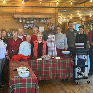 The cooks and helpers at the Dec. 18 Community Lunch. Jennie Mitchell photo