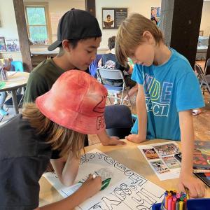 Summer camp creativity at Merry Barn. Courtesy photo