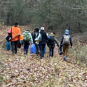 Getting off the grid and onto the trail. Courtesy photo