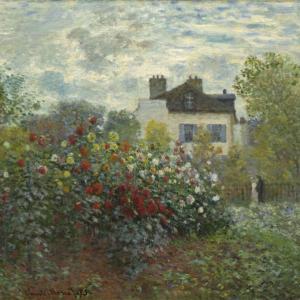 Modern Garden - Claude Monet - “Monet’s Garden in Argenteuil.” Courtesy of the venue