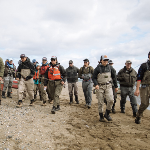 In the short film “School of Fish,” the next generation of salmon fishermen in Bristol Bay, Alaska, fight to protect their way of life and the most prolific salmon run on earth. Courtesy of Hannah McGhee