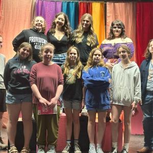 The cast of “Mean Girls JR.” Courtesy of Mary Miller