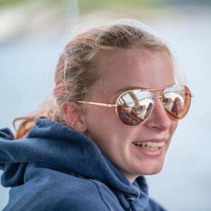Hannah Hills at home on the sea. Courtesy photo