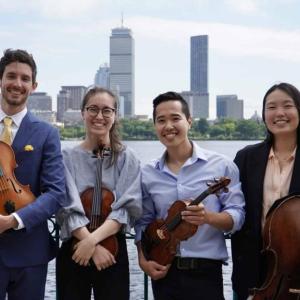 The Rasa String Quartet. Courtesy of Bay Chamber