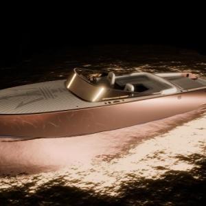 Tridente. © 2024 Copyright Maserati.Reproduction free for editorial use only. Courtesy of Hodgdon Yachts