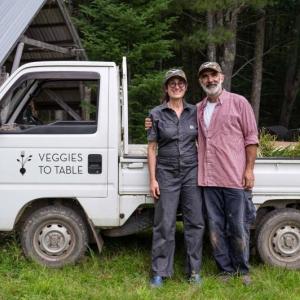 Erica Berman and Alain Ollier of Veggies to Table. Kelsey Kobik photo