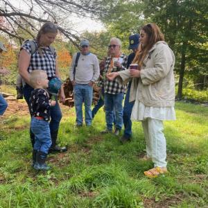 Rachel Alexandrou, right, will lead a foraging class at Veggie to Table in Newcastle July 13. Courtesy of Veggies to Table