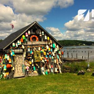 Image of a Boothbay scene by Timothy Kelly of Gardiner – August photo calendar contest winner. Courtesy of FNB