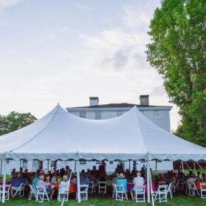LCHA's annual Preservation Party is held rain or shine on the grounds of the Pownalborough Court House in Dresden. All are invited to join in the fun for a purpose. Photo by Bob Bond