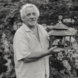 Keith Plummer of Damariscotta, who dedicates much of his work as an artist to his nephew who died of an overdose, will take part in several 19 Towns, 19 Stories events. Hannah Latham photo, courtesy of Studio B