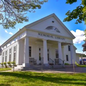 Boothbay Harbor Memorial Library. File photo