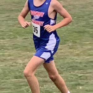 A boy runner.