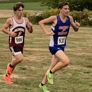 A boy runner. 