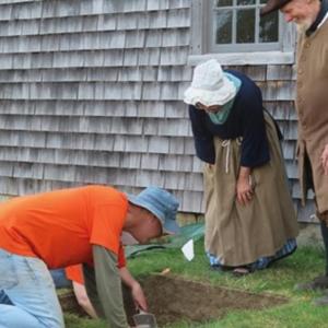 Tim Dinsmore will discuss the results of his investigation of the Chapman-Hall Homestead on Friday, Sept. 20, at the Damariscotta Town Office. Courtesy of LCHA