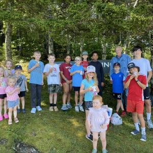 Isle of Springs’ Children Work Party. Courtesy of Susan M. Reece