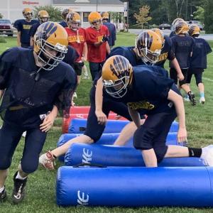Boothbay football is looking forward to a good week of practice leading up to the home opener on Friday, Sept. 13 versus Ellsworth/Sumner. File photo
