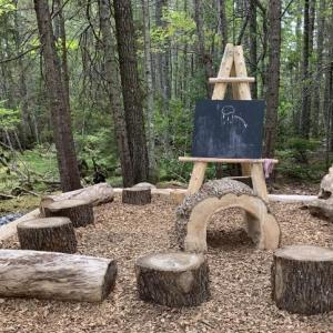 Southport Central School students began the new year Sept. 3 with an assembly in the outdoor classroom. The school committee discussed the new outdoor classroom Sept. 5 as one of the new additions to the educational program. BILL PEARSON/Boothbay Register