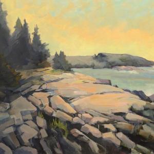 Judith Schuppien - "Trail 1, Monhegan." Courtesy of BRAF Judith Schuppien - "Trail 1, Monhegan." Courtesy of BRAF