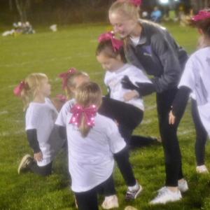 Little cheerleaders
