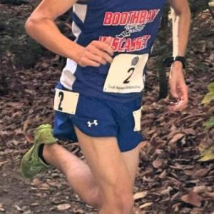 A boy runner. 