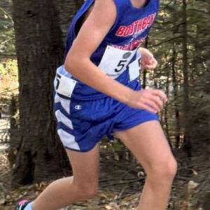 A boy runner