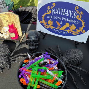 The People's Choice No. 1 trick-or-treat table. Bob Crink photo