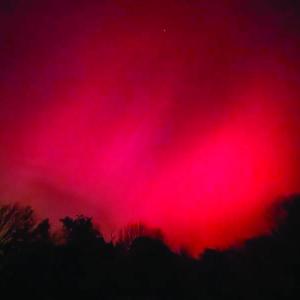 Aurora seen from Edgecomb. 