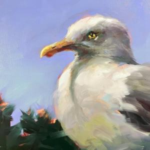 Painting: Sandra Leinonen Dunn. Courtesy of Kim Traina Painting: Sandra Leinonen Dunn. Courtesy of Kim Traina