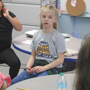 "I am thankful for everything." - Emily Smart. STEVE EDWARDS/Boothbay Register