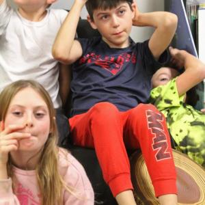 "We go to my nana's. I like the turkey and homemade bread the best. It takes my nana (pause) 75 minutes to cook the turkey." - Wyatt Page. STEVE EDWARDS/Boothbay Register